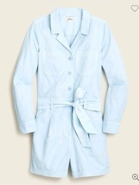 J. Crew Romper Foundry Chino Short Coveralls Size 6